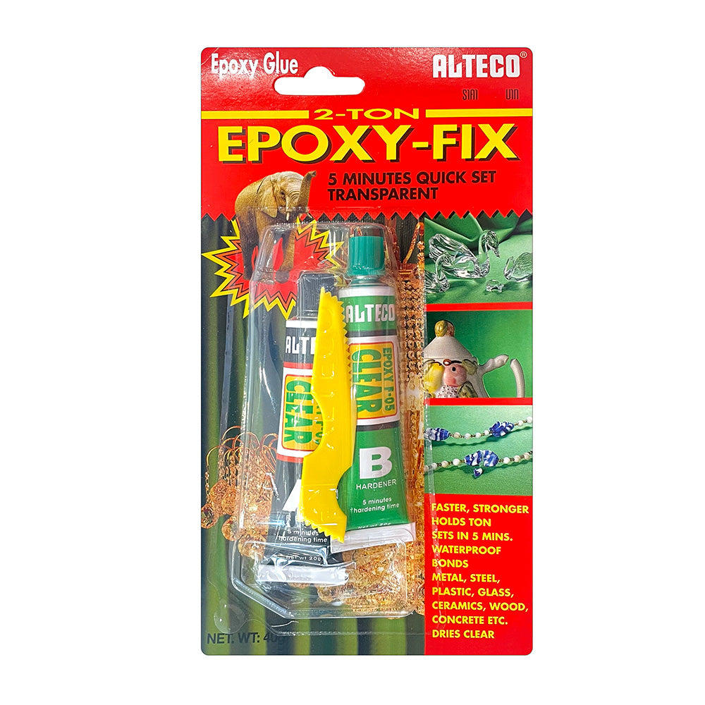 Alteco glue Epoxy-Fix clear F-05 2-ton