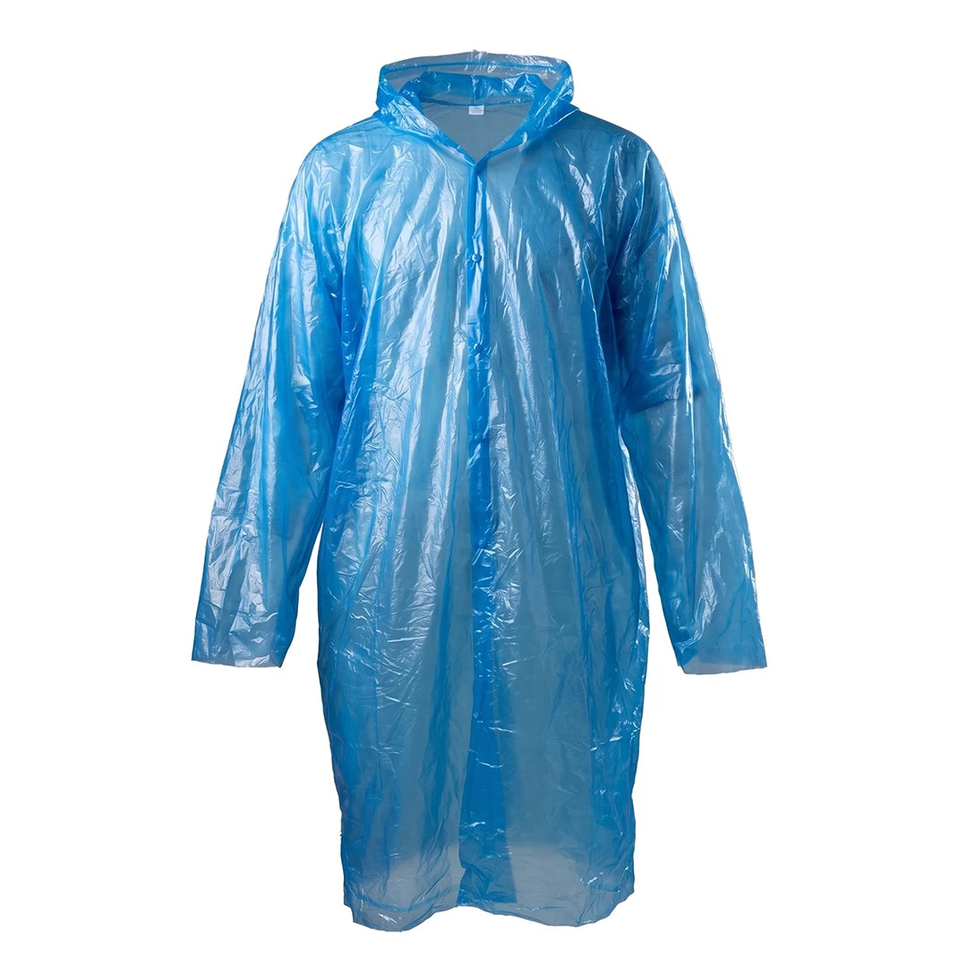 Disposable raincoat blue 1538