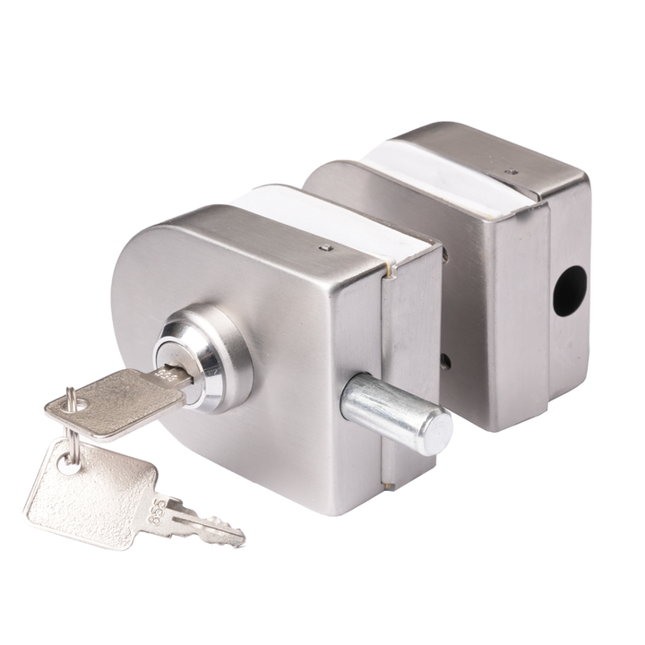 Glass Door Lock Two Side Open 90B