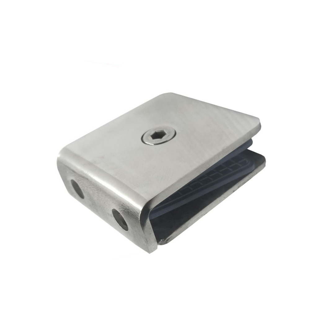 Glass Door Floor Clip Polish