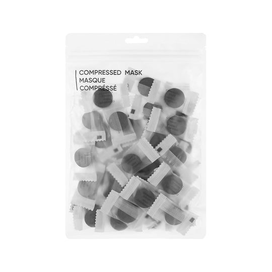 Miniso Bamboo Charcoal Compressed Mask 0200050491