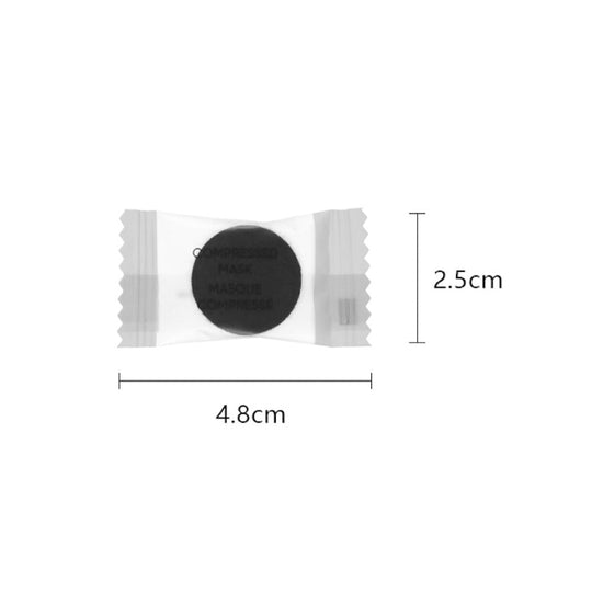 Miniso Bamboo Charcoal Compressed Mask 0200050491