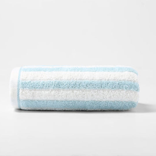 Miniso Striped Pure Cotton Towel (Blue) 2015298011100