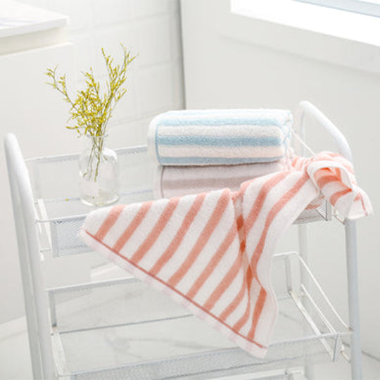 Miniso Striped Pure Cotton Towel (Blue) 2015298011100