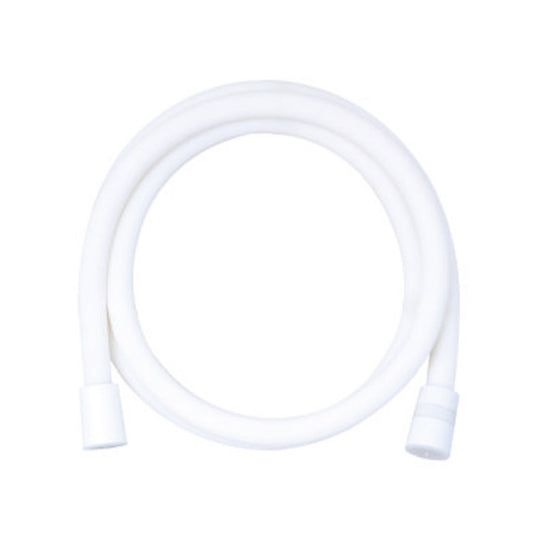 Silicone Shower Hose White 120mm