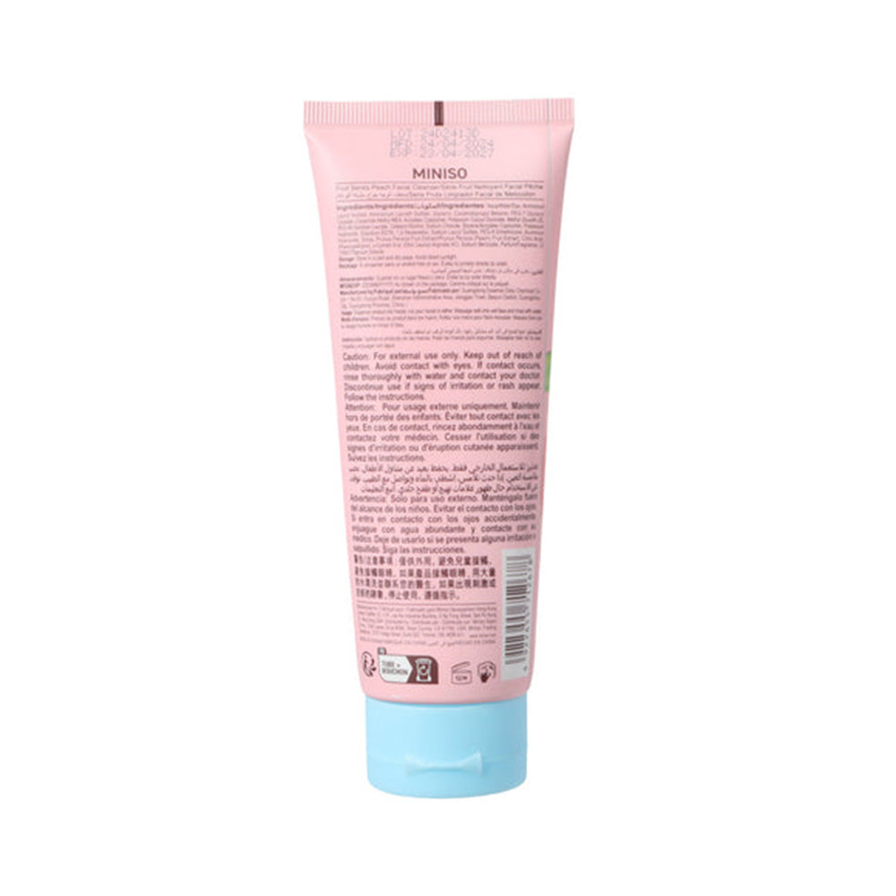 Miniso Fruit Series Peach Facial Cleanser 2016428810105