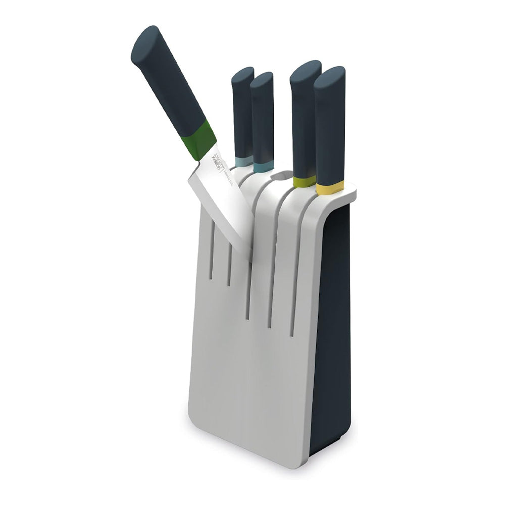 Joseph Joseph Duo 5pc Knife Block Set Opal