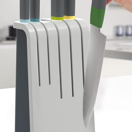 Joseph Joseph Duo 5pc Knife Block Set Opal