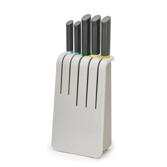 Joseph Joseph Duo 5pc Knife Block Set Opal