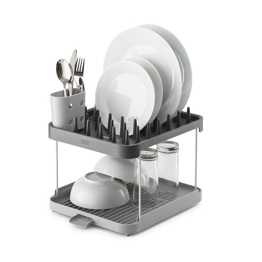 Joseph Joseph Duo 2tier Dish Rack Grey