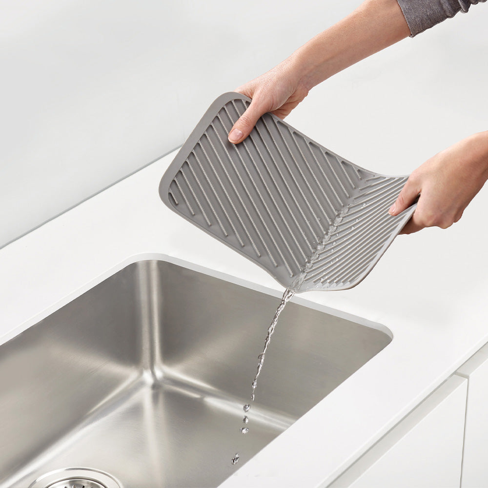 Joseph Joseph Duo Foldable Draining Mat Grey