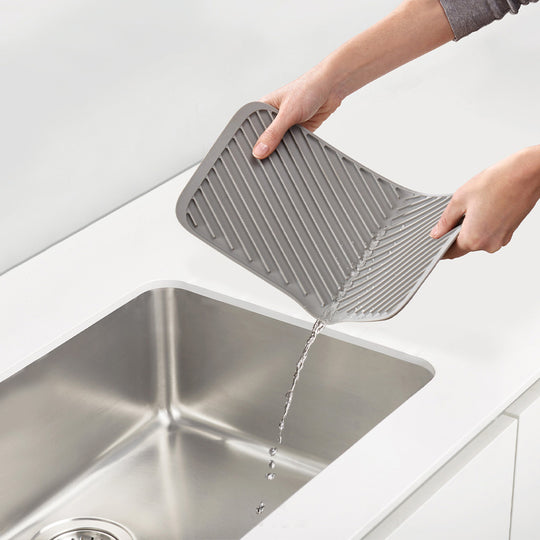 Joseph Joseph Duo Foldable Draining Mat Grey