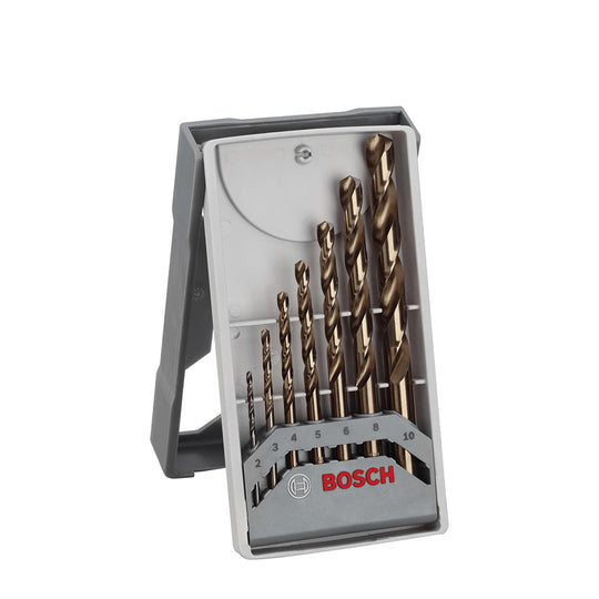 Bosch Drill Bit Hss-co Mini X-line 7pc Set