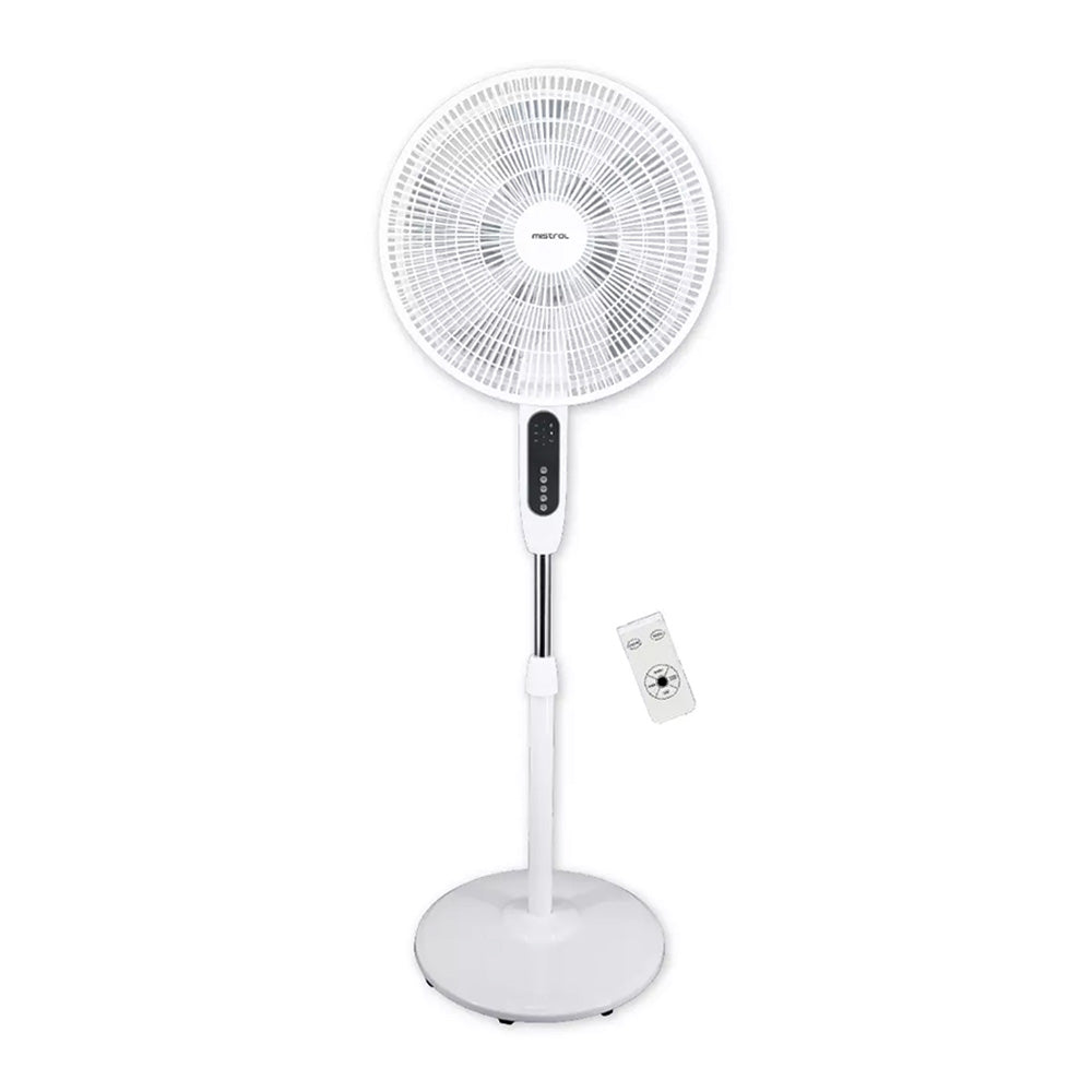 Mistral 16” DC Stand Fan With Remote MSF1610DR-White