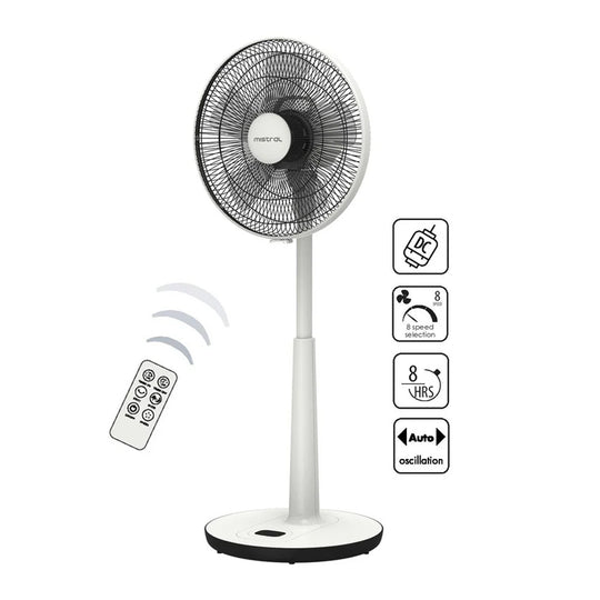 Mistral 14'' DC Sliding Stand Fan With Remote MLF3508DR