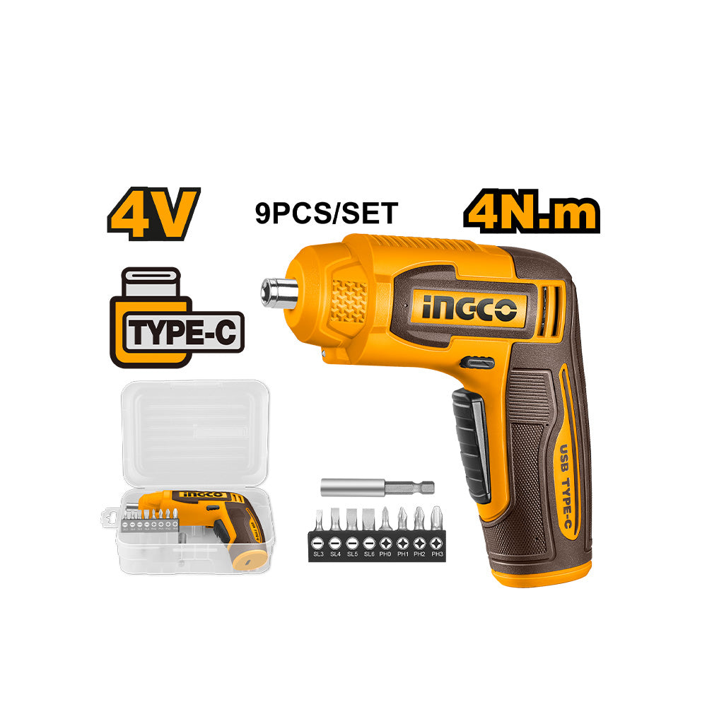 Ingco Cordless Screwdriver CSDLI0458