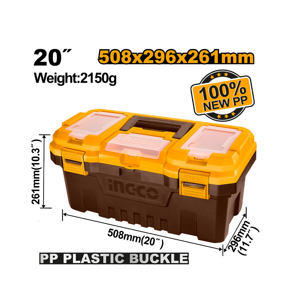 Ingco Plastic Tool Box 20'' PBX2001