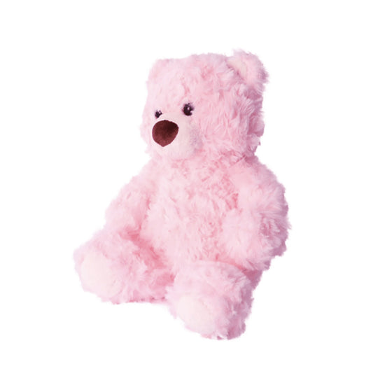 Miniso Gift Bear 10in. Basic Sitting Plush Toy (Pink) 2018578212105