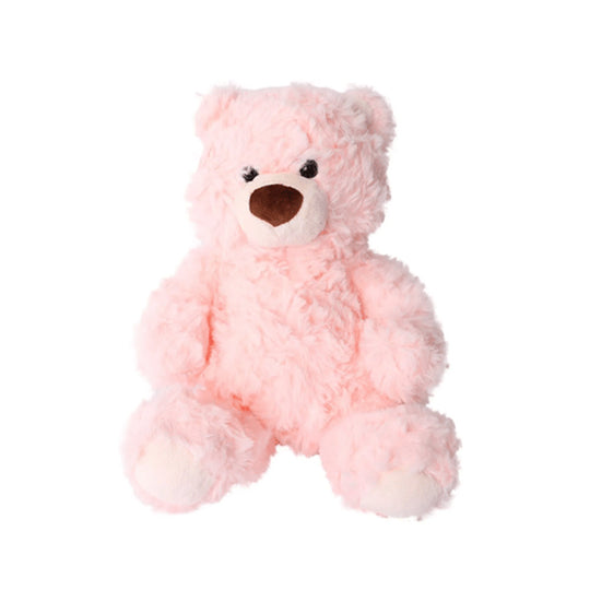 Miniso Gift Bear 10in. Basic Sitting Plush Toy (Pink) 2018578212105