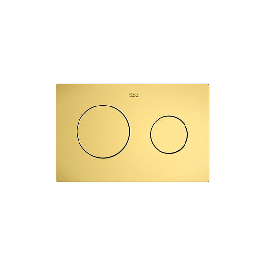 ROCA PL10 Dual (One) Flush Plate Brushed Brass A8901890VA