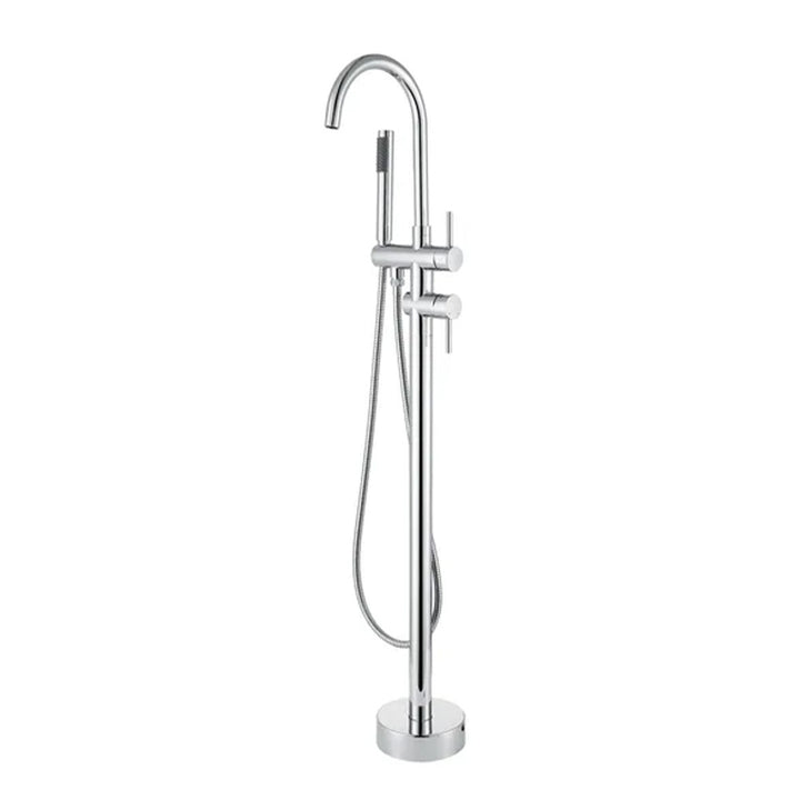 WS Chrome Bathtub Piller Mixer Wsp-2086