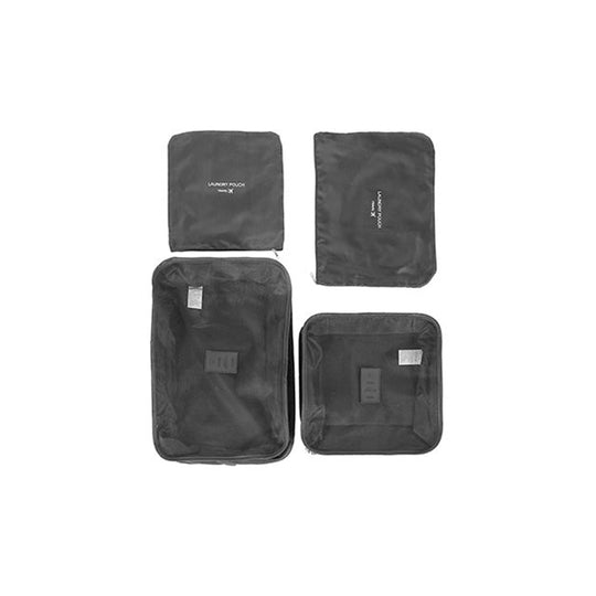 Miniso Foldable Travel Organizer Bag 4 Pack (Black) 2006882810100