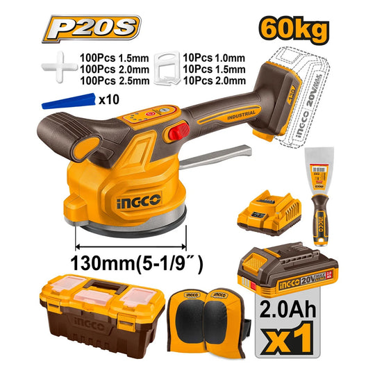 Ingco Cordless Tile Vibration Machine CTVLI20018
