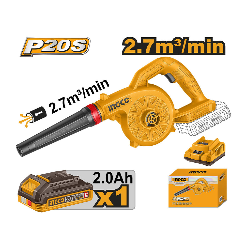 Ingco Cordless Blower CABLI20781