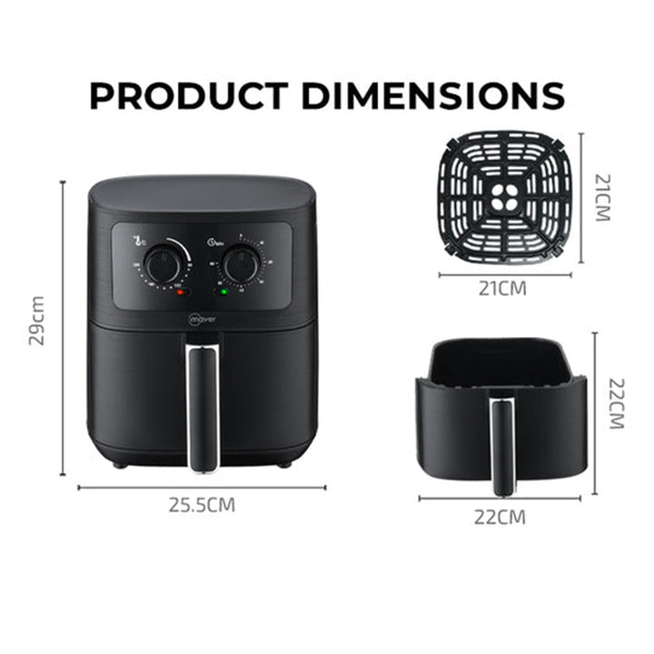 Mayer 4.5l Digital Air Fryer MMAF450D