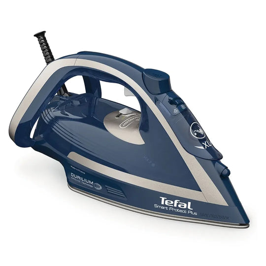 Tefal Smart Protect+ Steam Iron Blue/Silver Premuim 2800W Fv2800W FV