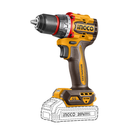 Ingco Compact Brushless Cordless Drill CDLI205582