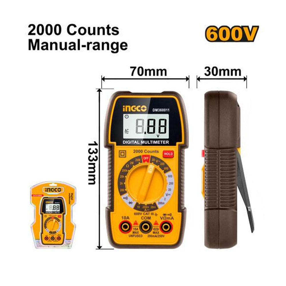 Ingco Digital Multimeter DM360011