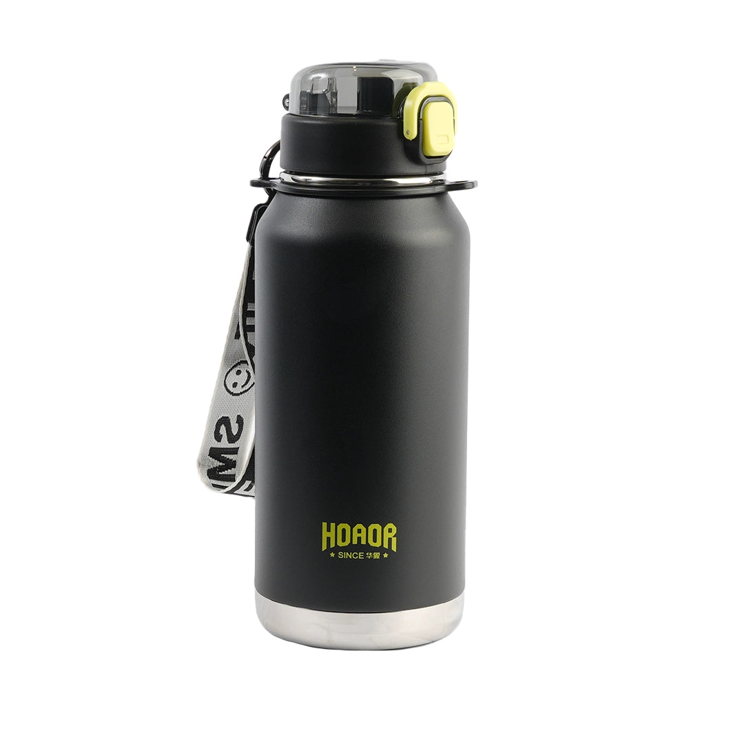 Vacuum Flask Huaxiang  316 1100ML BLACK HX7062-8