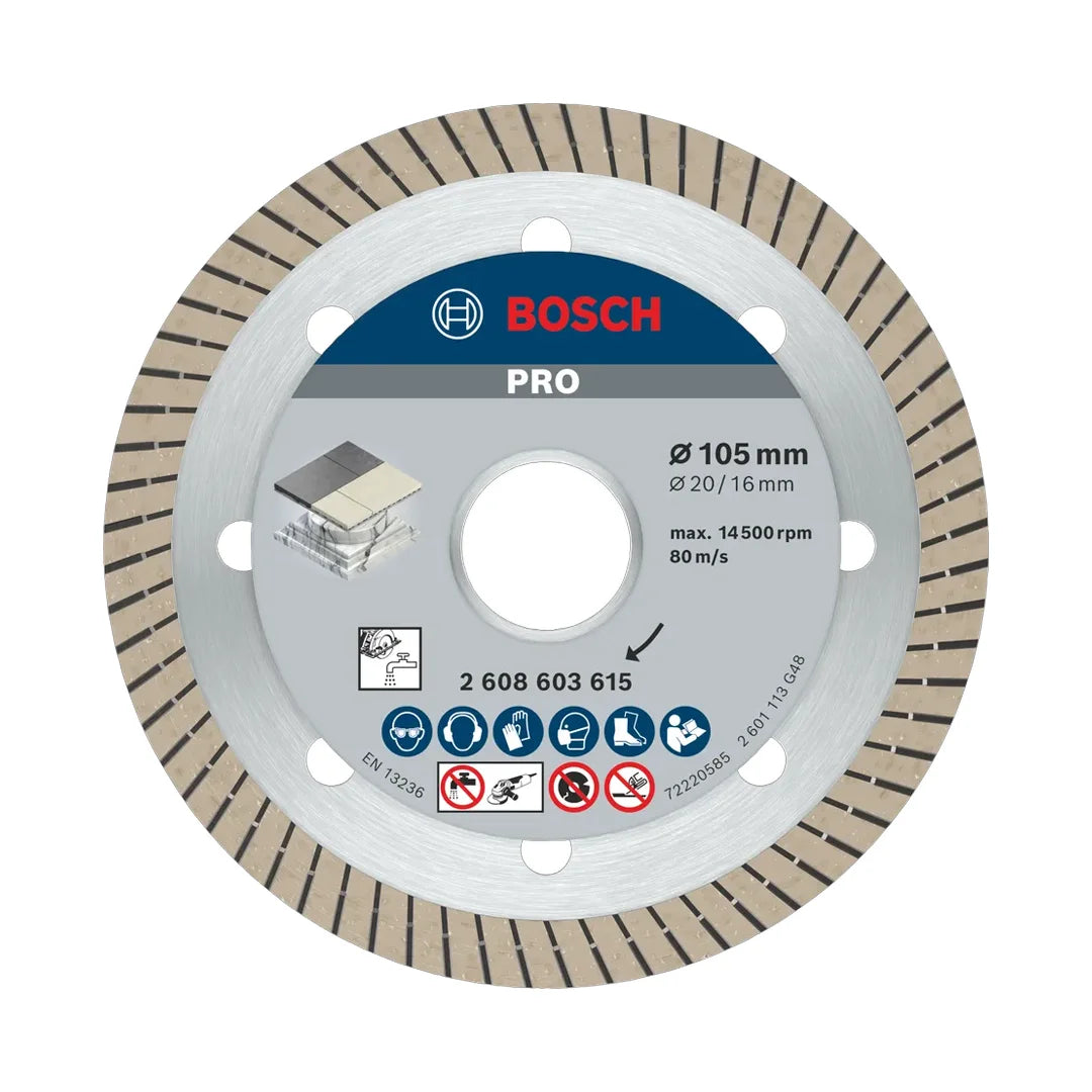 Bosch Pro Ceremic Diamond Cutting Disc 2608603615