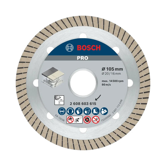 Bosch Pro Ceremic Diamond Cutting Disc 2608603615