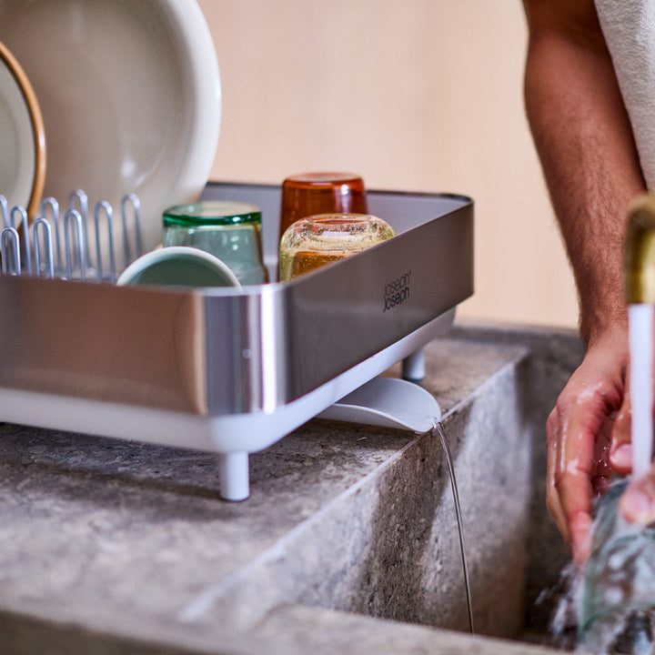 Joseph Joseph Extend™ Steel Plus Expandable Stone Dish Drain