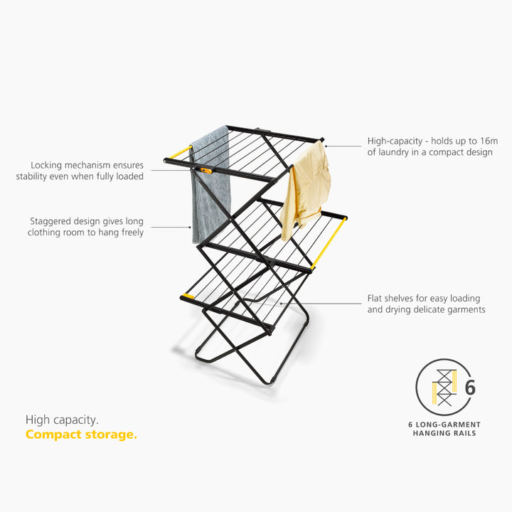 Joseph Joseph Airframe™ 16M Folding Drying Rack