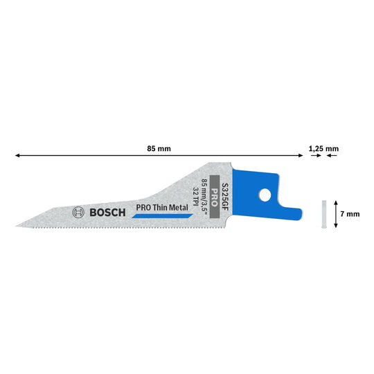 Bosch Pro Thin Metal S325GF Blade 2608658987