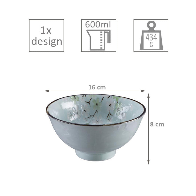 TDS - Green Cosmos Bowl 600ml