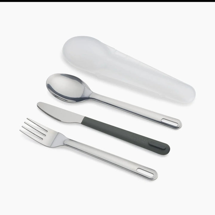 Joseph Joseph Goeat Stainless-steel Cutlery Set (Grey)