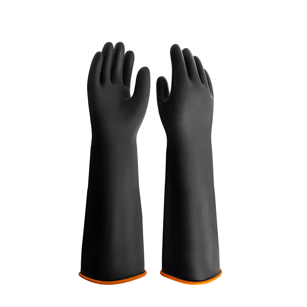 Rubber Gloves Lian Li Black (M)