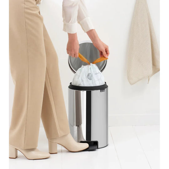 Brabantia Pedal Bin Newicon Brilliant Steel 12lt