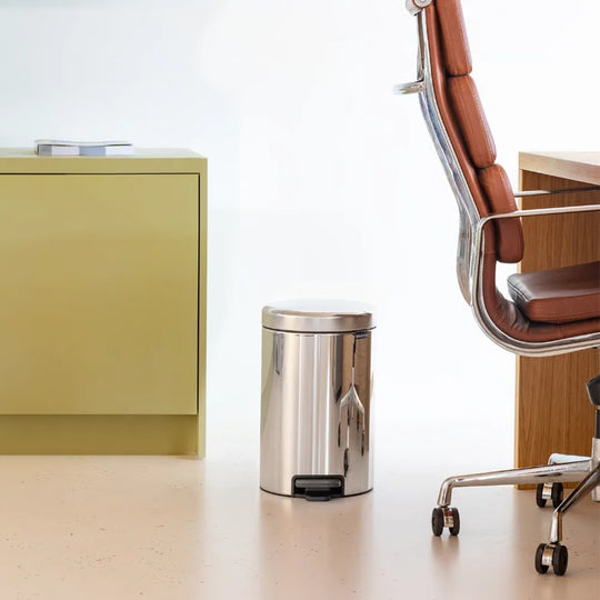Brabantia Pedal Bin Newicon Brilliant Steel 12lt