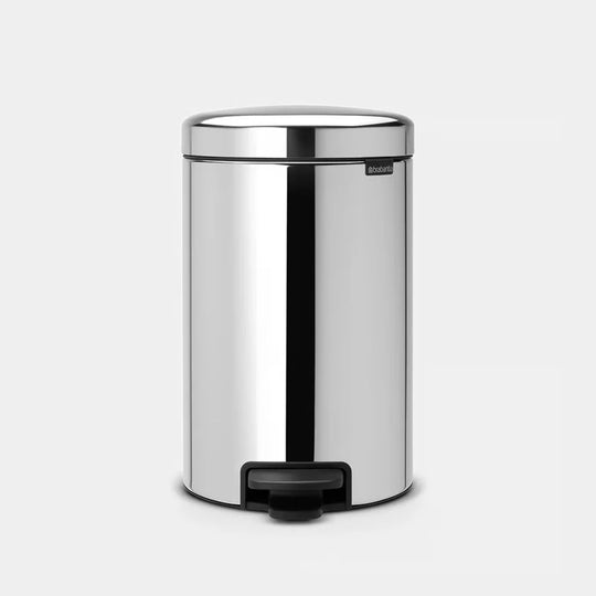 Brabantia Pedal Bin Newicon Brilliant Steel 12lt
