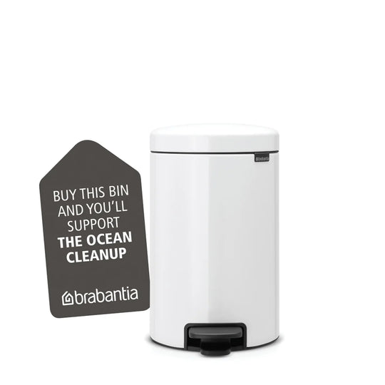 Brabantia Pedal Bin Newicon White 20lt