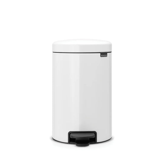 Brabantia Pedal Bin Newicon White 20lt