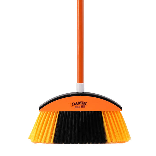 Broom with handle orange 3314