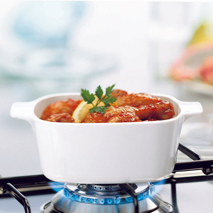 CorningWare 5L Covered Caserole - White A-5-JW/CL1