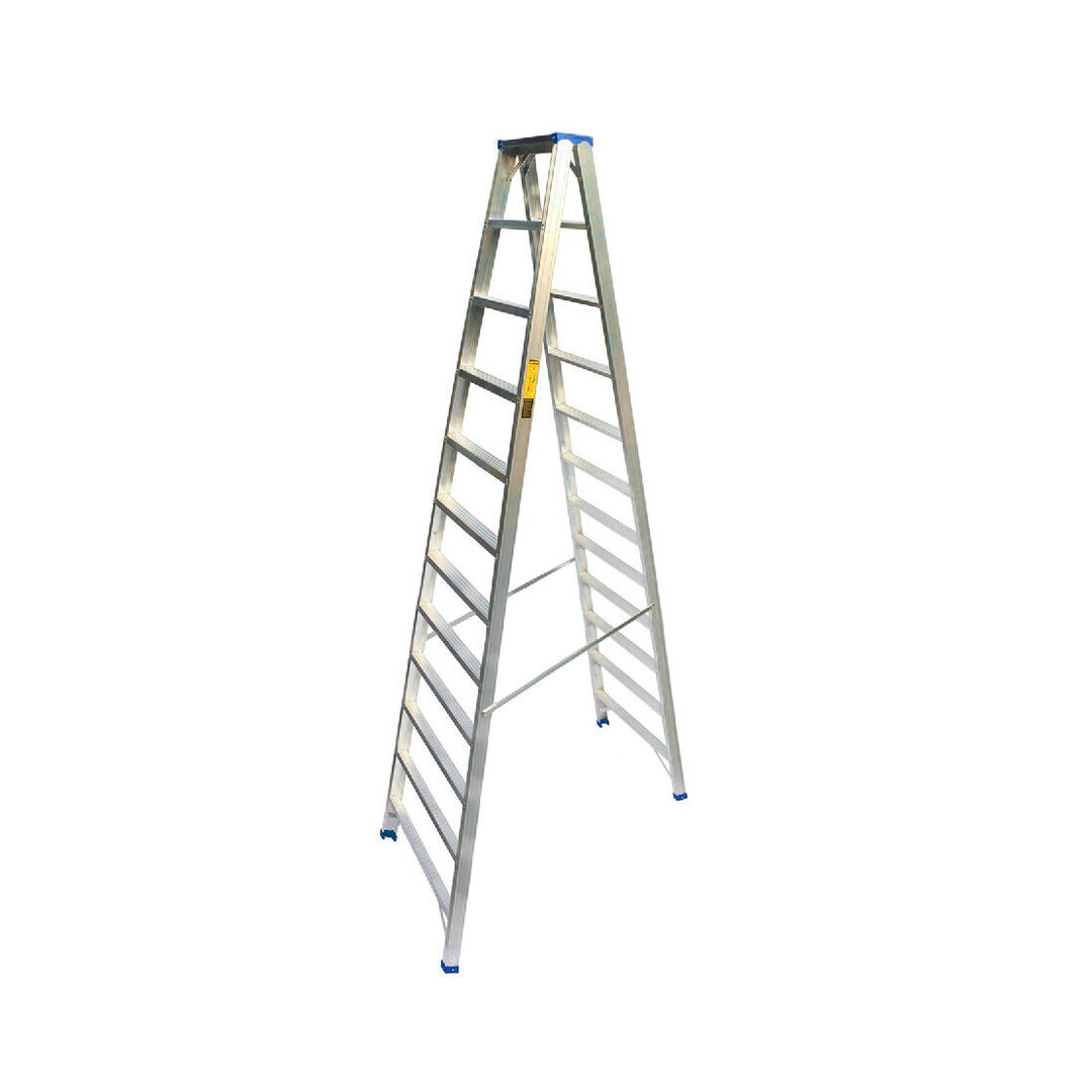 Aluminium Double Ladder 12 Steps