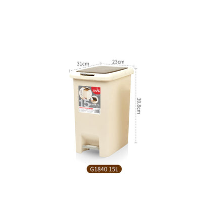 Plastic Trash Bin G1840 (15L)